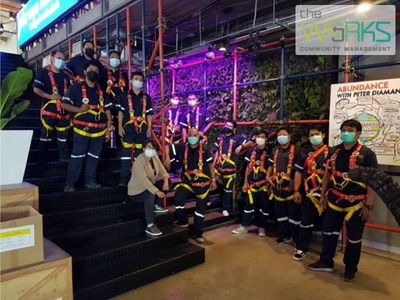 อบรมความปลอดภัยในการทำงานบนที่สูง