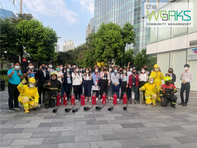 การฝึกซ้อมดับเพลิงและฝึกซ้อมอพยพหนีไฟ