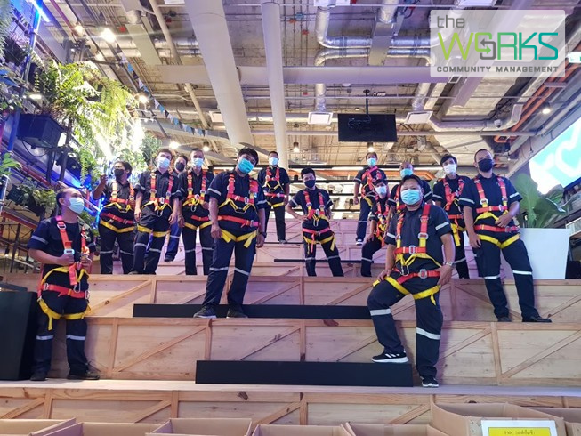 อบรมความปลอดภัยในการทำงานบนที่สูง